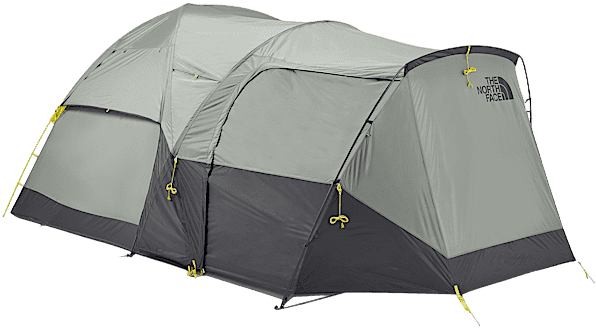 The North Face Wawona 6-Person Tent in Agave Green and Asphalt Grey